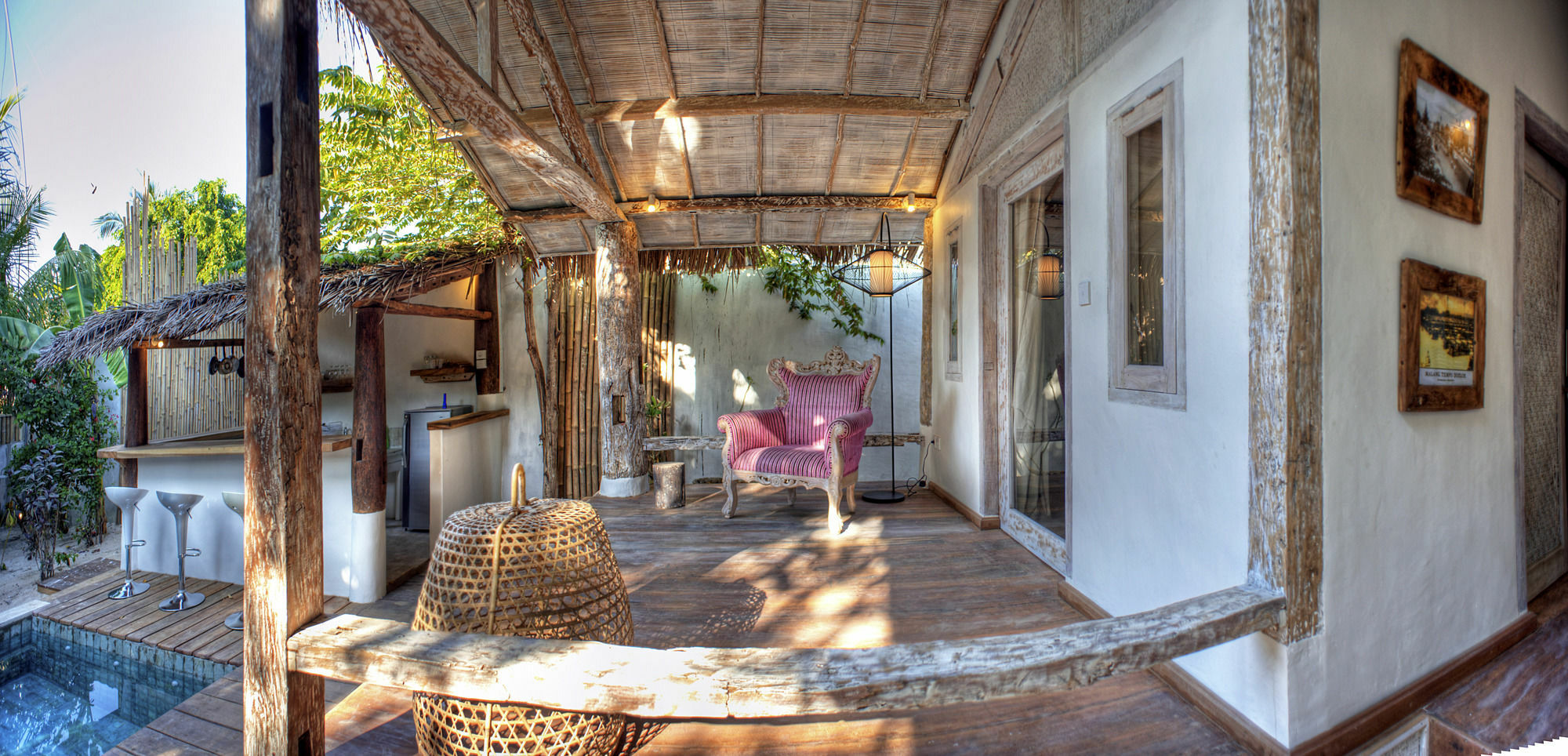 Villa Rumah Rinda Gili Trawangan Exteriör bild